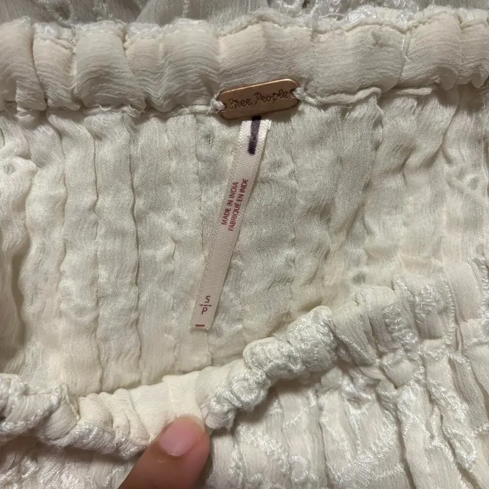 Free people french courtship sheer